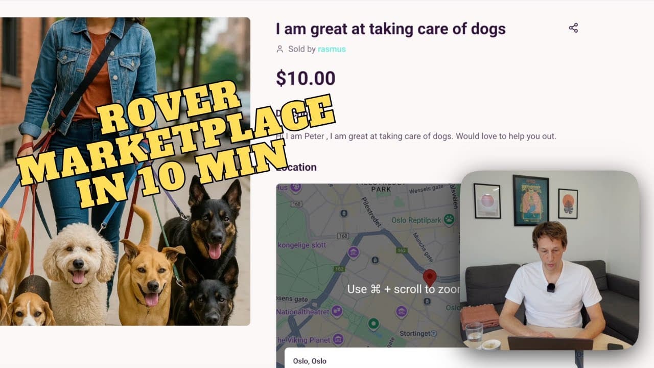Build a Rover-Style Marketplace in Minutes Using Prometora